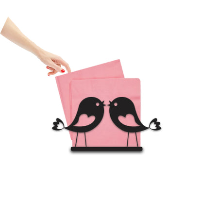 Lovebirds in Love Napkin Holder