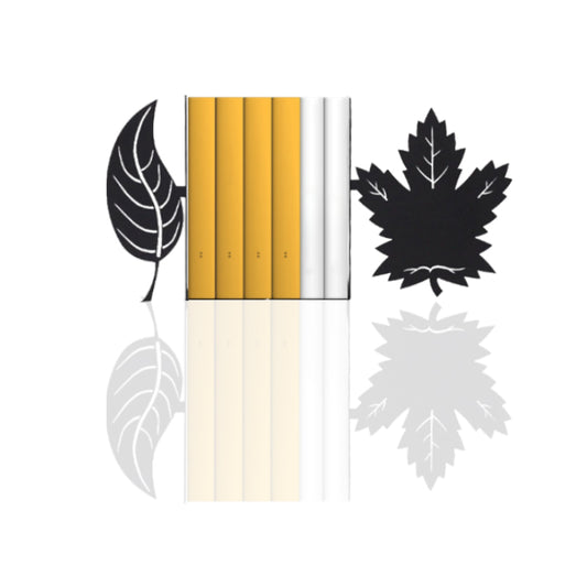 Tree Leaves Figured Bookend, Leaf Book Support