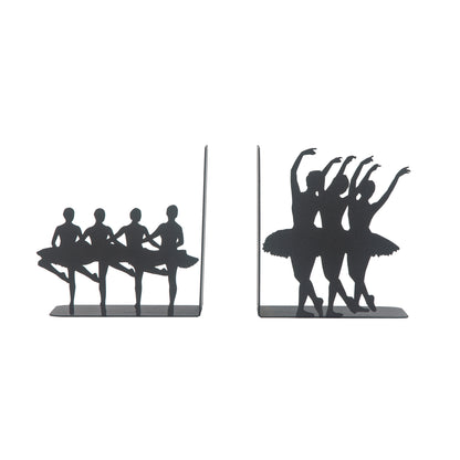 Bookends Ballerina, Decorative Ballerina Bookends, Ballet Dancers Book Holders, Music Bookends, Dance Performances Figure Bookends, Gifts for Dancers, Ballet Gift Ideas, Angelina Ballerina