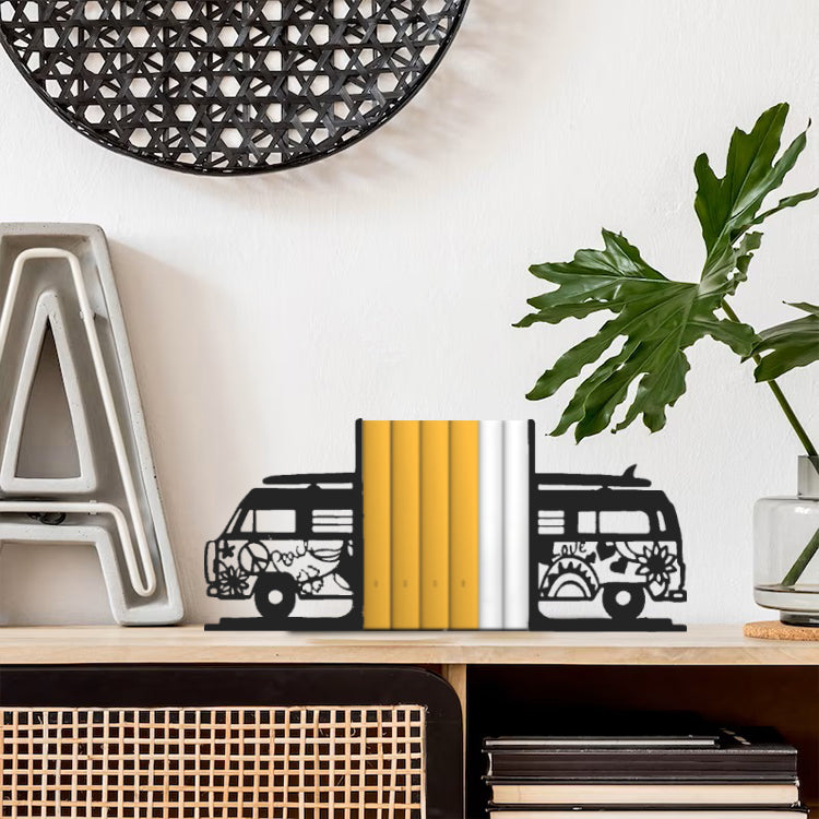 Caravan Car Figured Bookend