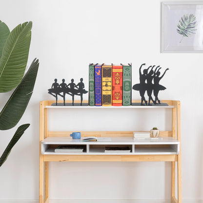 Bookends Ballerina, Decorative Ballerina Bookends, Ballet Dancers Book Holders, Music Bookends, Dance Performances Figure Bookends, Gifts for Dancers, Ballet Gift Ideas, Angelina Ballerina