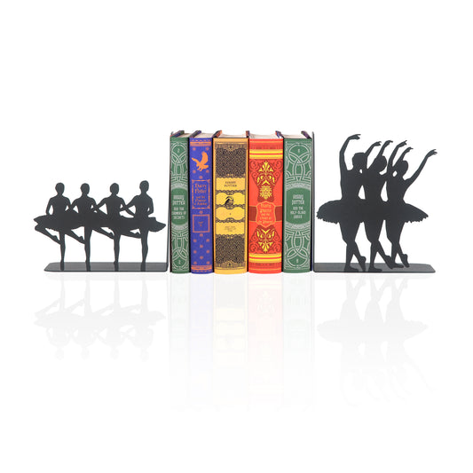 Bookends Ballerina, Decorative Ballerina Bookends, Ballet Dancers Book Holders, Music Bookends, Dance Performances Figure Bookends, Gifts for Dancers, Ballet Gift Ideas, Angelina Ballerina