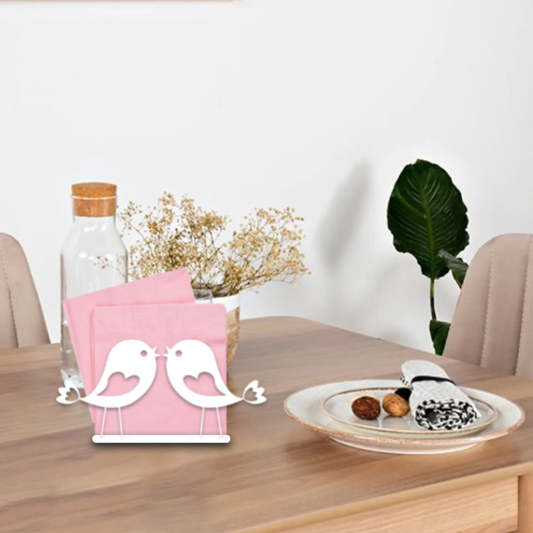 Lovebirds in Love Napkin Holder