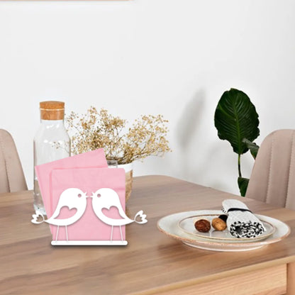 Lovebirds in Love Napkin Holder