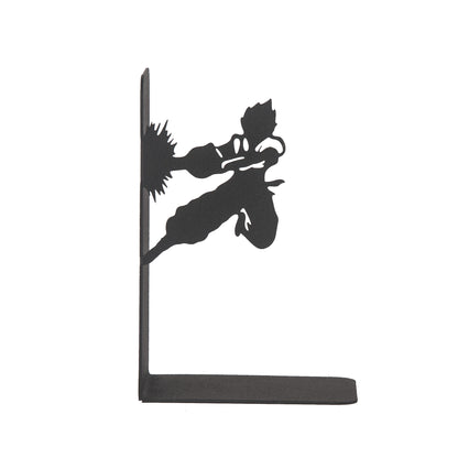 Anime Battle Scene Metal Bookends, Superhero Heroes Book ends for Kids, MangaThemed Book Holders, Dragon Fighters Anime Heros Bookends Gift for Kids, Animation Heroes Book Stand