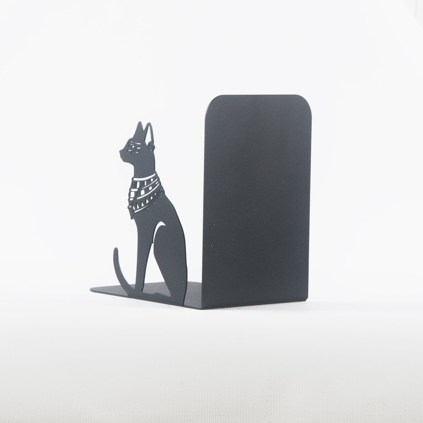 Egyptian Guardian Cats Book End , Egyptian Mythology Themed Bookends, Decorative Cats Metal Bookends, Metal Bookends For Heavy Books, Cartoon Book Stands, Best Gifts