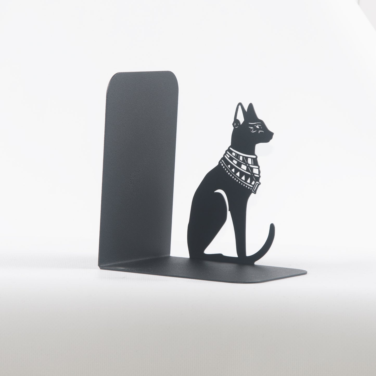Egyptian Guardian Cats Book End , Egyptian Mythology Themed Bookends, Decorative Cats Metal Bookends, Metal Bookends For Heavy Books, Cartoon Book Stands, Best Gifts