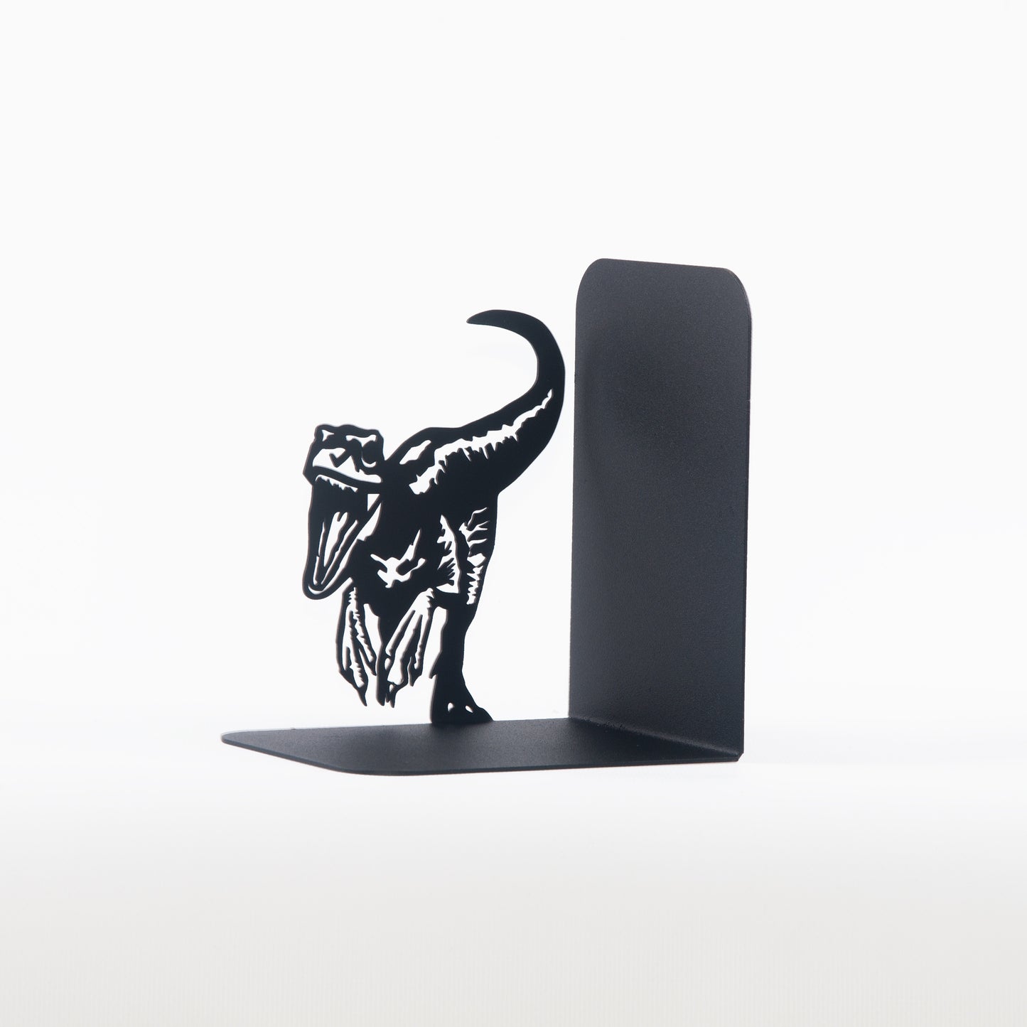 Dinosaurs Bookends, Decorative T-Rex Metal Book Holders, T-Rex Book Ends, Dinosaurs Book Ends, Cartoon Gift for Kids, Jurassic Park Book Stands