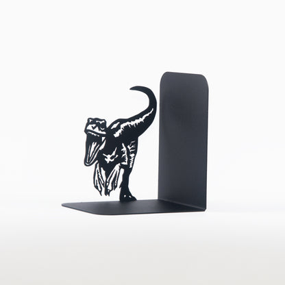 Dinosaurs Bookends, Decorative T-Rex Metal Book Holders, T-Rex Book Ends, Dinosaurs Book Ends, Cartoon Gift for Kids, Jurassic Park Book Stands
