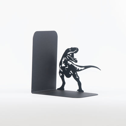 Dinosaurs Bookends, Decorative T-Rex Metal Book Holders, T-Rex Book Ends, Dinosaurs Book Ends, Cartoon Gift for Kids, Jurassic Park Book Stands