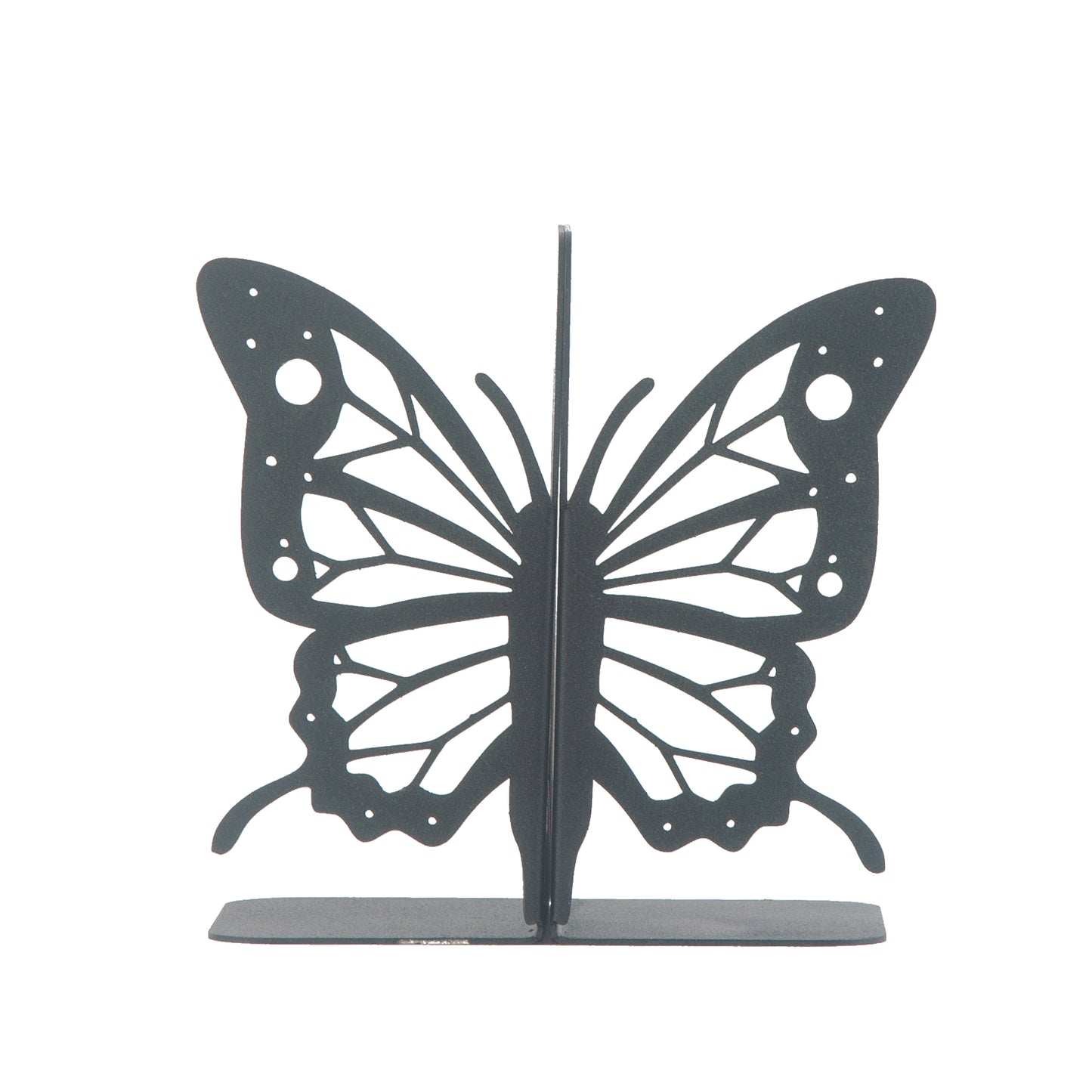 Butterfly Decorative Bookends, Butterfly Themed Bookend, Decorative Animals Book Supports for Kids, Butterfly Wings Metal Book Stands, Fairy Wings Book Holders, Gift for Kids, Best Gift for Her