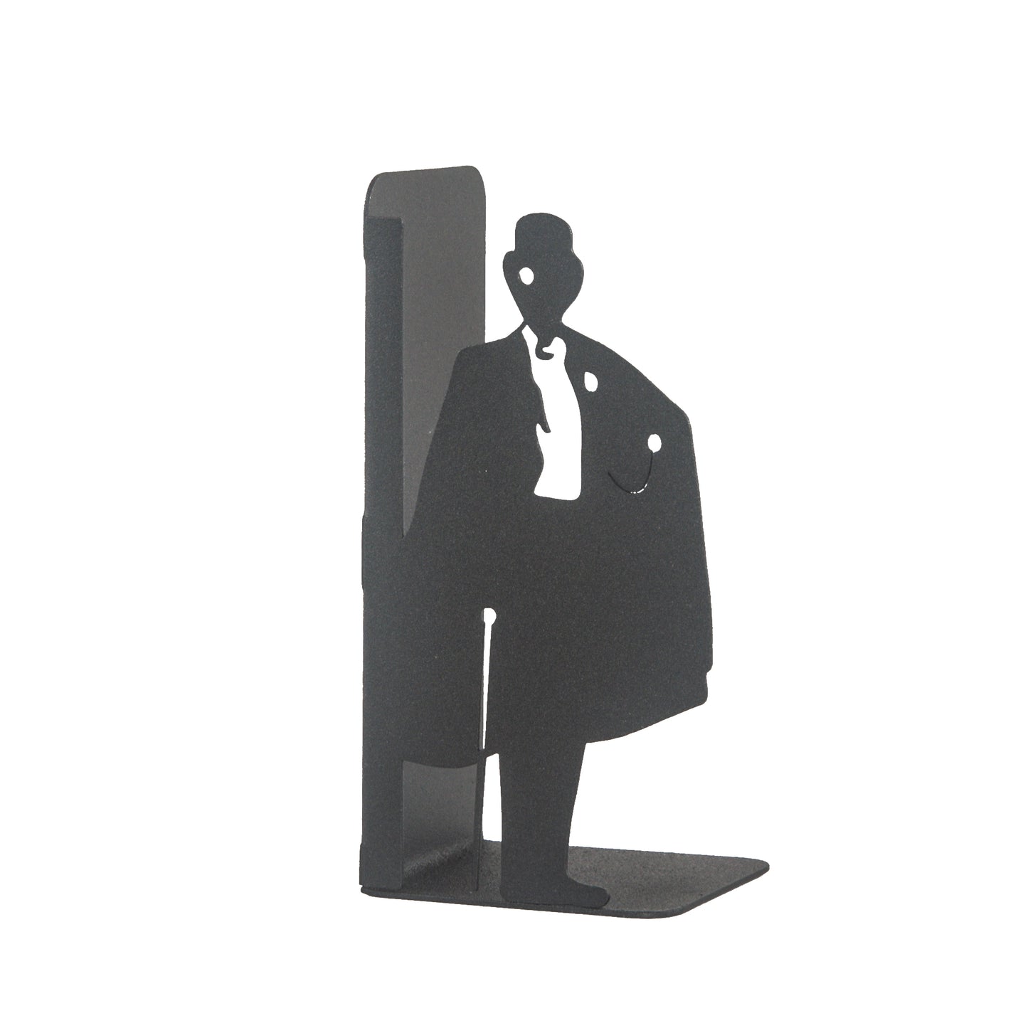 Sherlock Holmes and Arsene Lupin Design, Decorative Book Stands, Detective Figured Bookends, Gift for Book Lovers, Best Gifts for Children, Bookshelf Accessories, Detective Novel Themed Metal Bookends