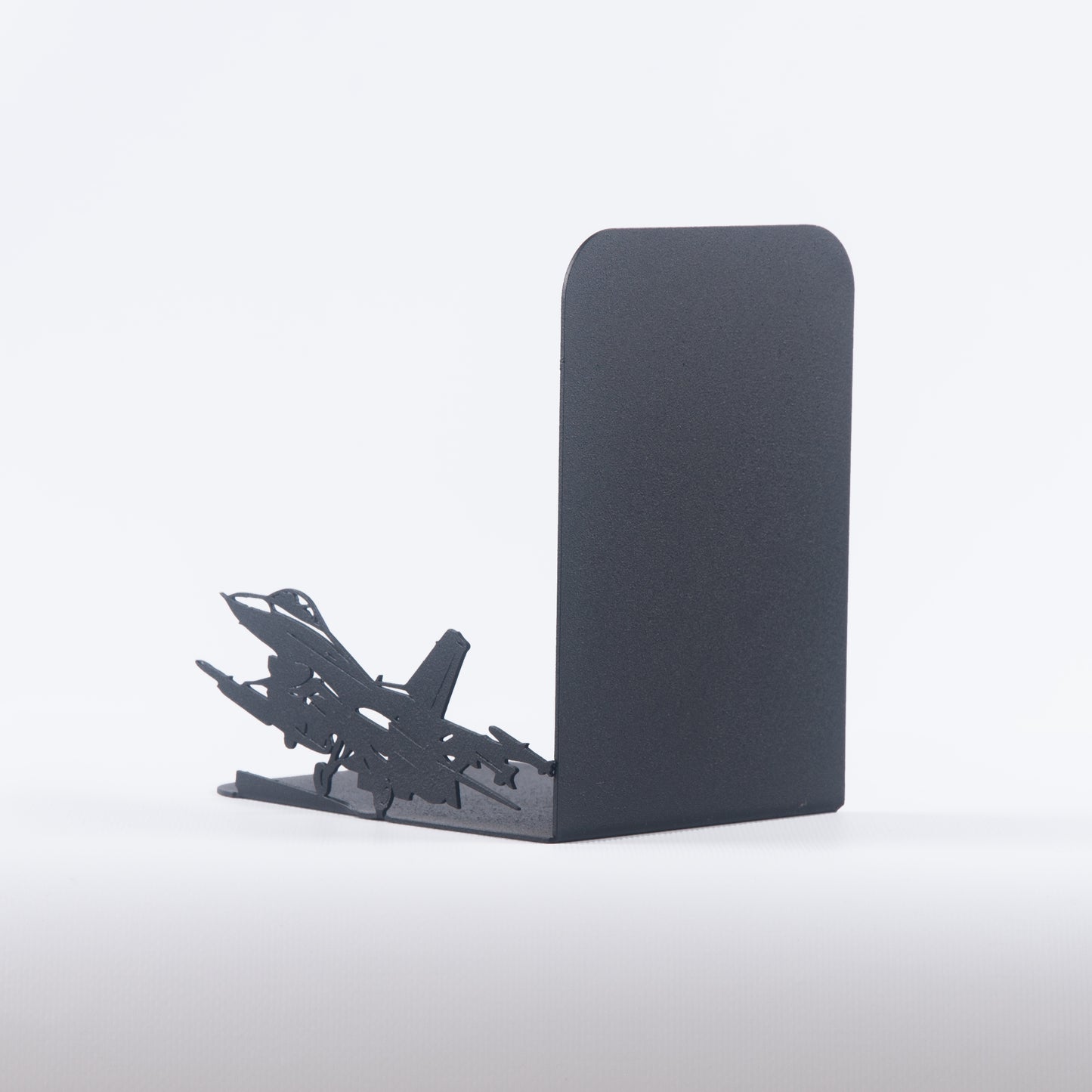 Fighter Aircraft Metal Bookends, Decorative Aircraft Book ends, Military Planes and Soldiers Book Stands, Military Themed Book Holder, Perfect Gift for Aviators