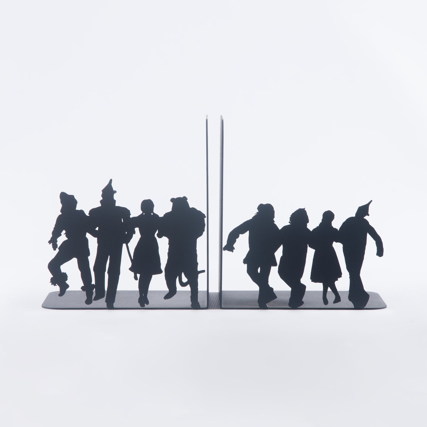 The Wizard of Oz Book End, Fantasy Fiction Heroes Bookends for Kids Room, Cartoon Book Supports for Kids Room, Cartoon Characters Bookends, Dorothy, Scarecrow ,Tin Woodman ,The Cowardly Lion