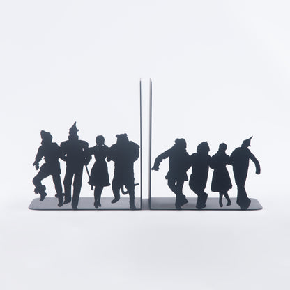 The Wizard of Oz Book End, Fantasy Fiction Heroes Bookends for Kids Room, Cartoon Book Supports for Kids Room, Cartoon Characters Bookends, Dorothy, Scarecrow ,Tin Woodman ,The Cowardly Lion