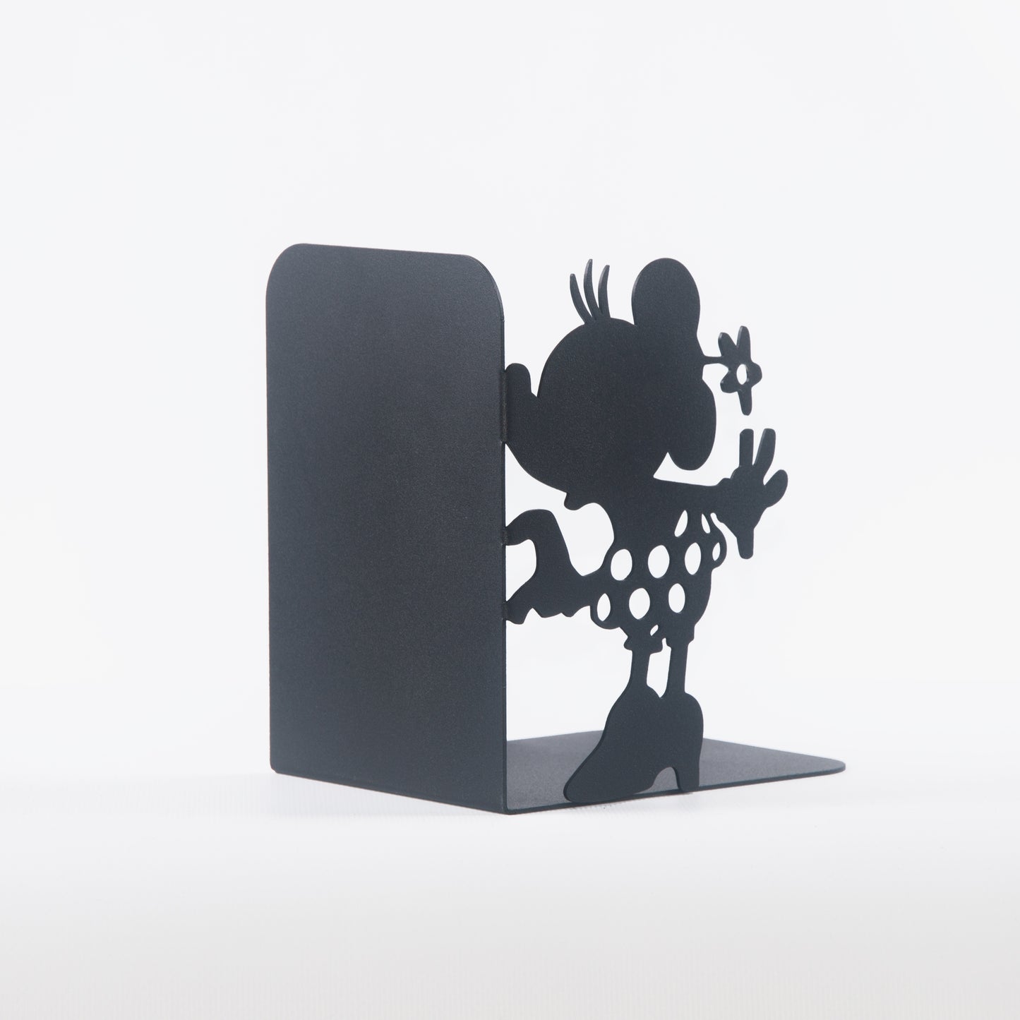 Mickey and Minnie Bookends, Cartoon Characters Book end, Mouse Figures Bookend, Decorative Comics Metal Bookends, Cartoon Themed Book Supports for Kids, Mr and Mrs Mouse Book Ends, Gift for Kids