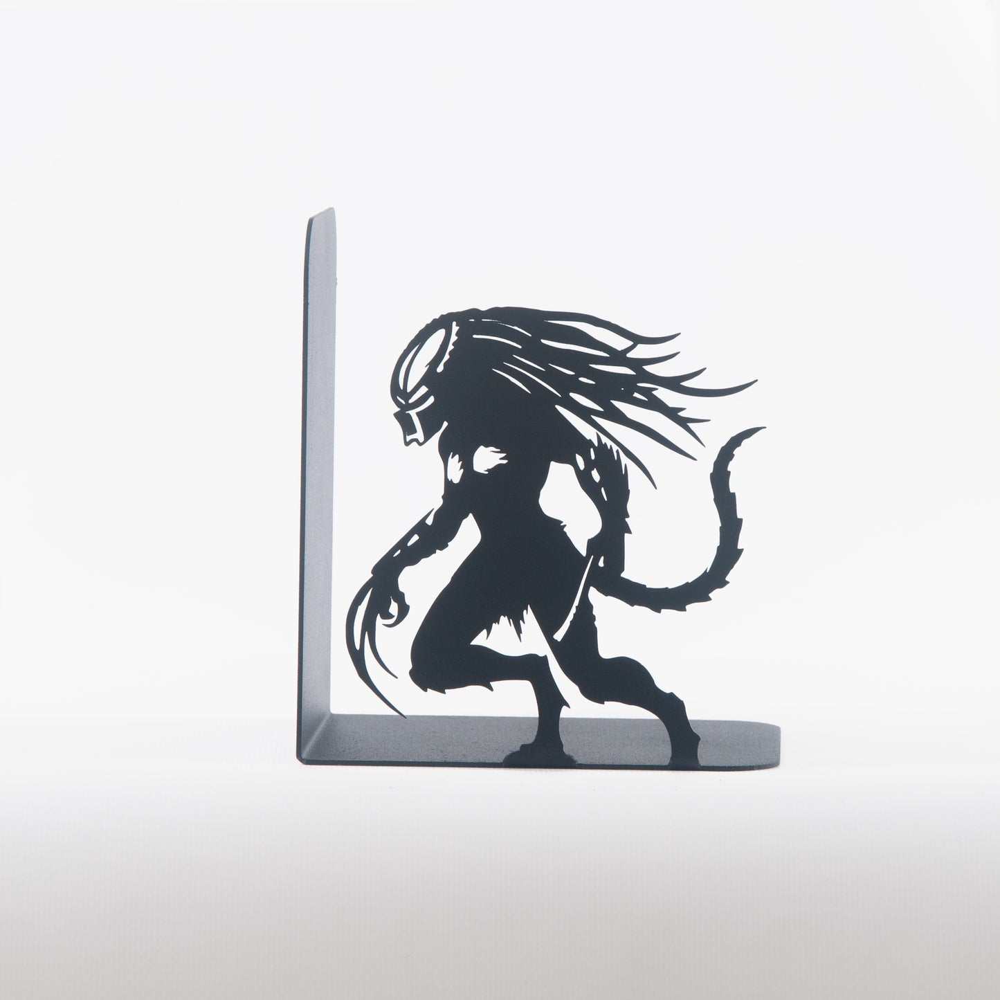 Alien and Predator Book End, Alien Silhouette Bookends, Super Heroes Book Stands, Predator Figured Book Holders, Gift for Kids, Prometheus Themed Book Ends, Space Themed Book Ends