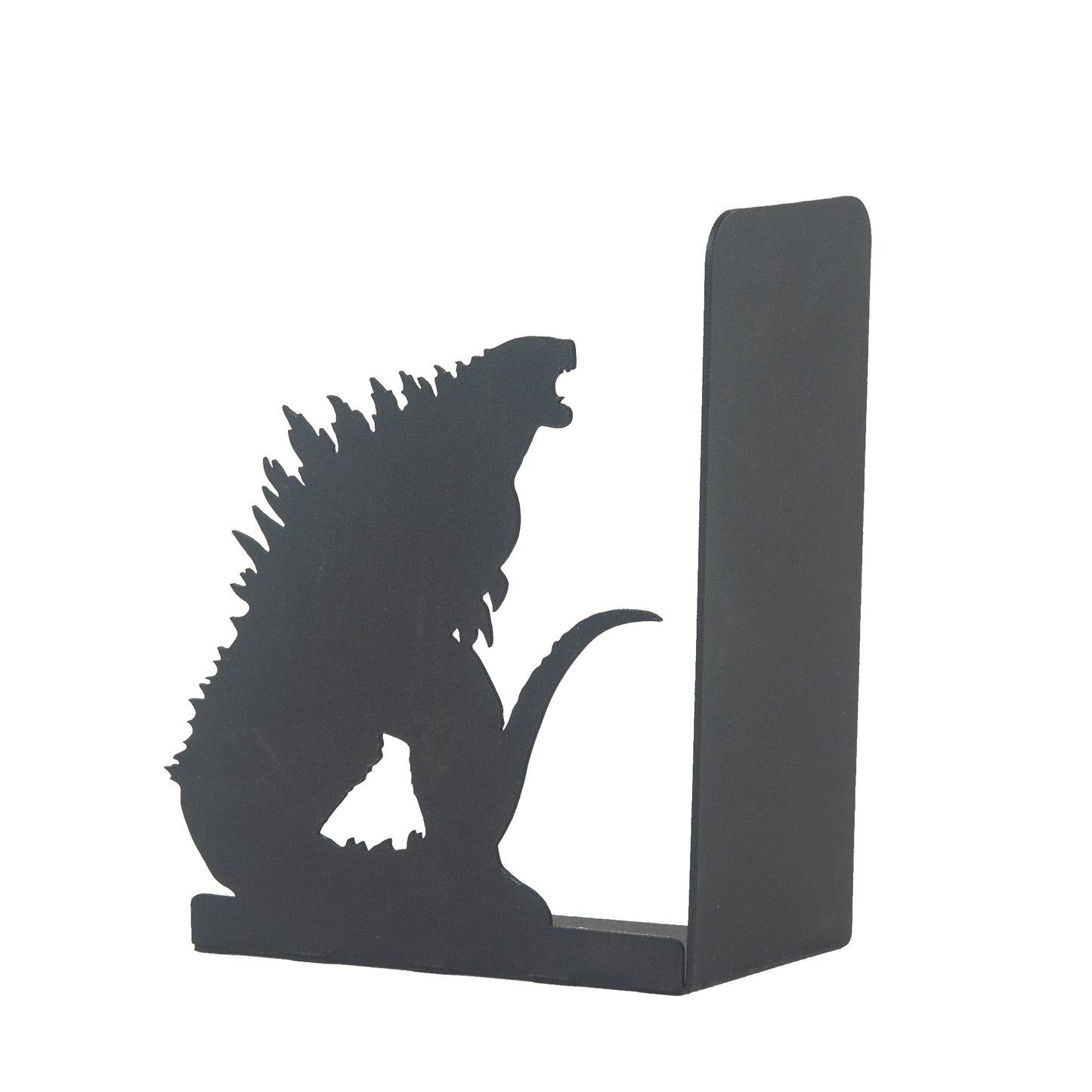 Godzlla vs King Kong Movie Character Bookends, Fantastic Film Heroes Figured Book Support,Super Hero Silhouetted Bookcase, Decorative Metal Book End, Best Gift for Kids and Book Lovers