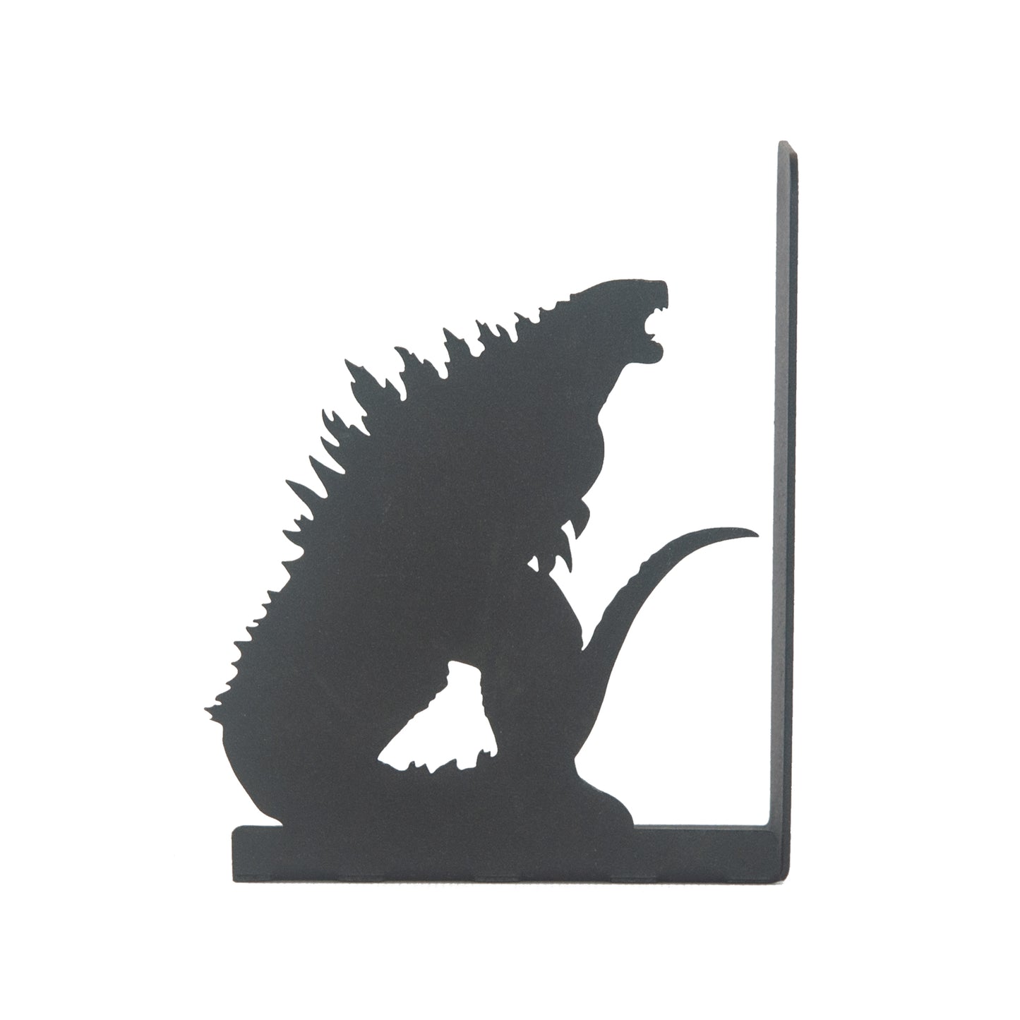 Godzlla vs King Kong Movie Character Bookends, Fantastic Film Heroes Figured Book Support,Super Hero Silhouetted Bookcase, Decorative Metal Book End, Best Gift for Kids and Book Lovers