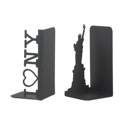 Anime Battle Scene Metal Bookends, Superhero Heroes Book ends for Kids, MangaThemed Book Holders, Dragon Fighters Anime Heros Bookends Gift for Kids, Animation Heroes Book Stand (Kopya)