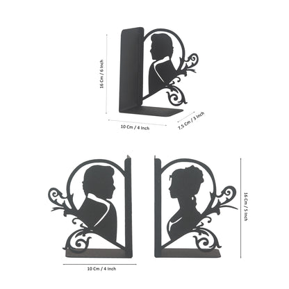 Outlander Bookends, Lovers Silhouette Book Stand, Iconic TV Series Outlander, Gift for Couple, Love Story, Jamie and Claire Fraser, Silhouette of Unforgettable Series Heroes, Decorative Bookends
