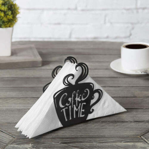 Coffe Metal Napkin Holder, Gift For Coffe Lovers