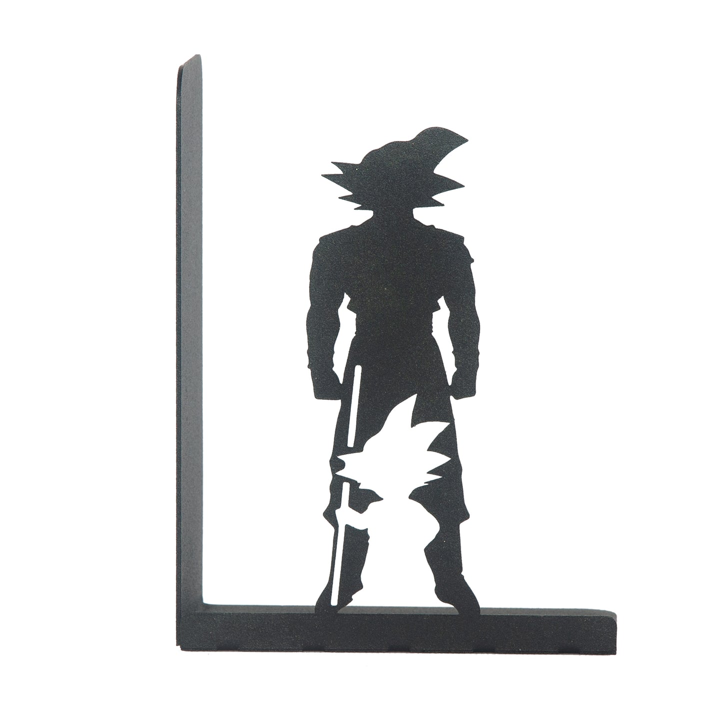 Superhero Heroes Bookends for Kids, Anime Themed Book Holders, Decorative Cartoon Figure Book Support for Boys, Manga Heroes Figure Book Support, Anime Heros Silhouette Bookends Gift for Kids