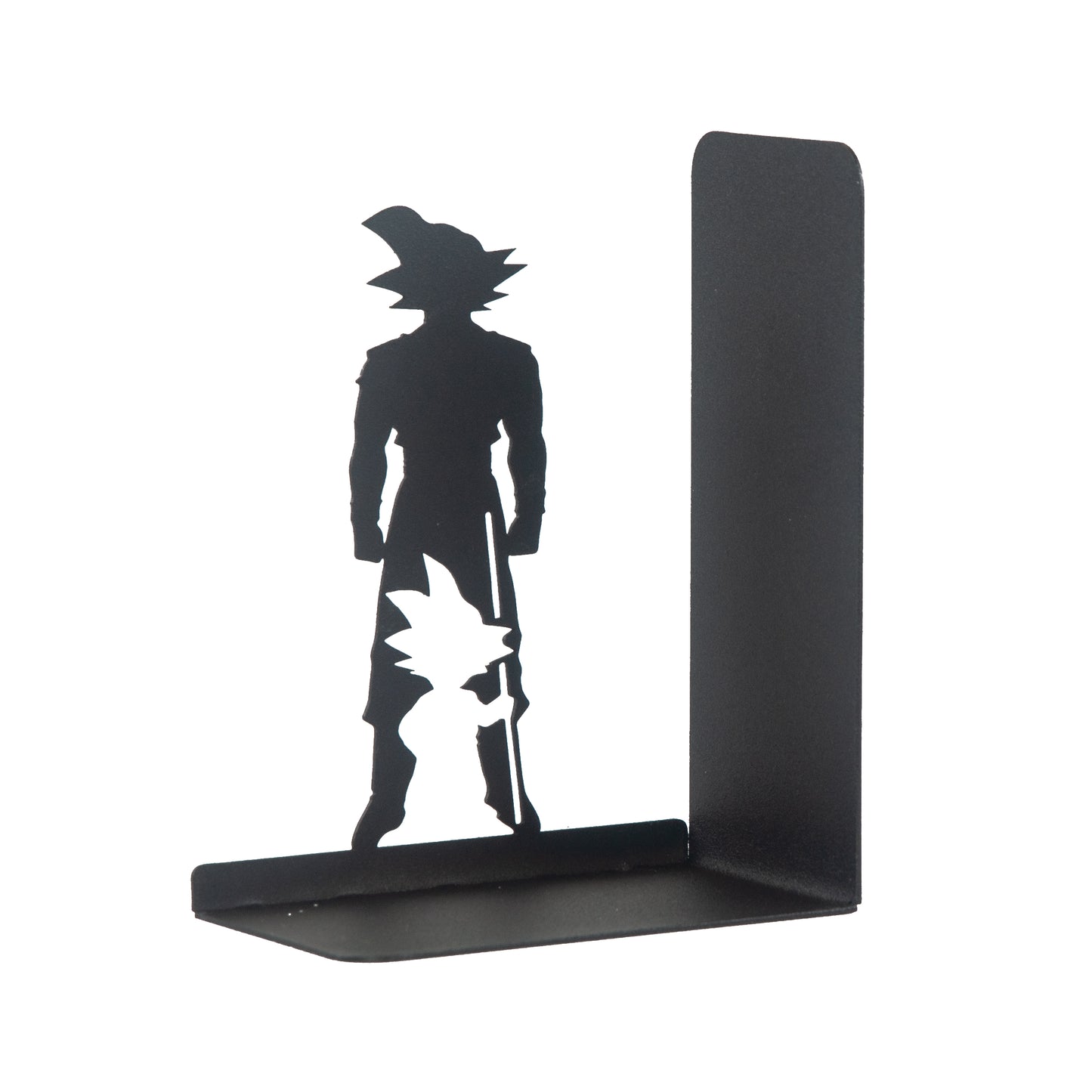 Superhero Heroes Bookends for Kids, Anime Themed Book Holders, Decorative Cartoon Figure Book Support for Boys, Manga Heroes Figure Book Support, Anime Heros Silhouette Bookends Gift for Kids