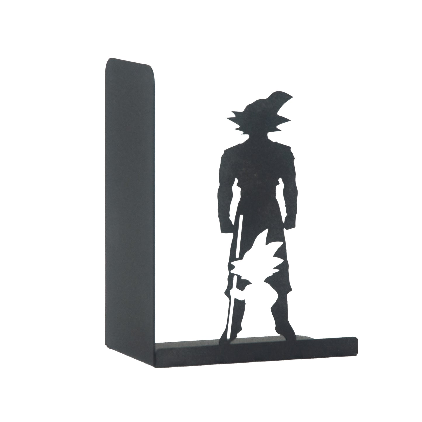 Superhero Heroes Bookends for Kids, Anime Themed Book Holders, Decorative Cartoon Figure Book Support for Boys, Manga Heroes Figure Book Support, Anime Heros Silhouette Bookends Gift for Kids