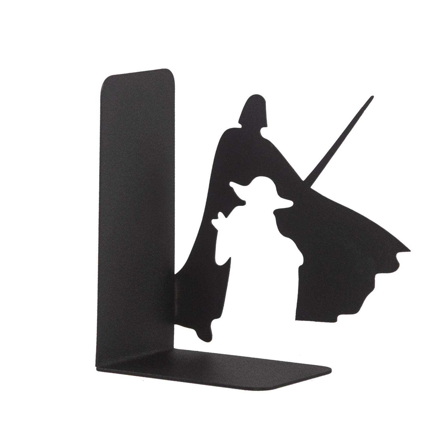 Star Wars Bookend, Decorative Book Support for Children Room, Cartoon Heroes Figure Book Support, Fantastic Superhero Bookends Gift for Kids, Superhero Heroes Metal Bookends for Kids