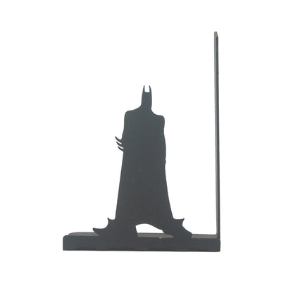 Superhero Metal Bookends for Kids Room, Comic Book Themed Book Holders, Decorative Book Support, Cartoon Themed Book Holder, Perfect for Boys, Anime Bookends, Fantastic Character Figure Bookends