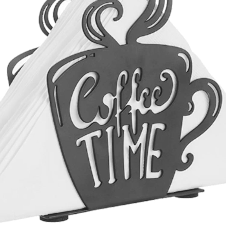 Coffe Metal Napkin Holder, Gift For Coffe Lovers