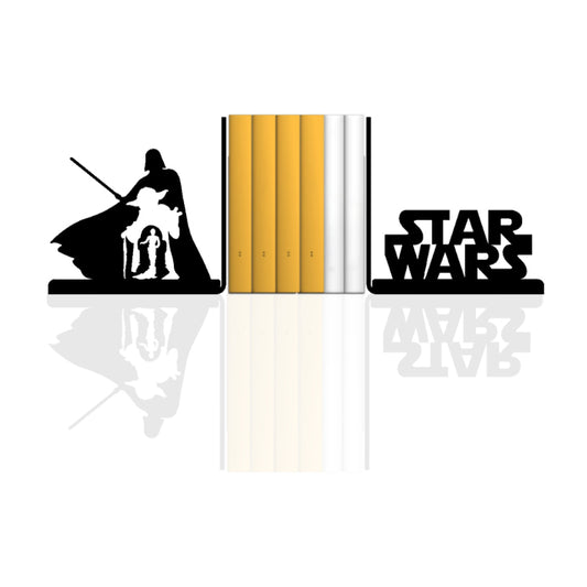 Star Wars Themed Bookends, Dark Vader Vs Yoda Book Holders