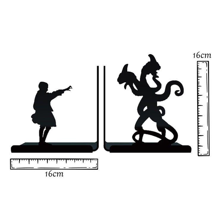 Series Hero Bookend, Carton Book Holders