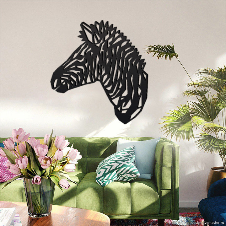 Zebra Wall Decor, African Animals
