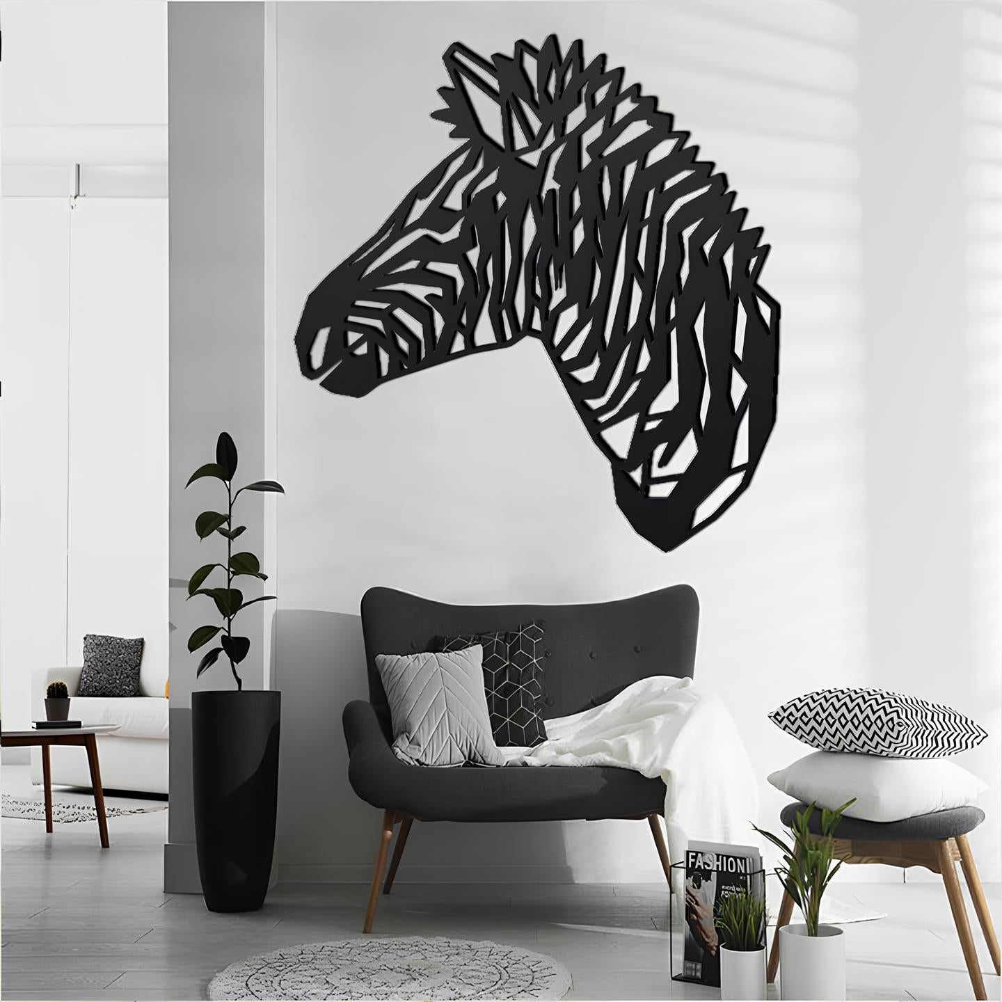 Zebra Wall Decor, African Animals