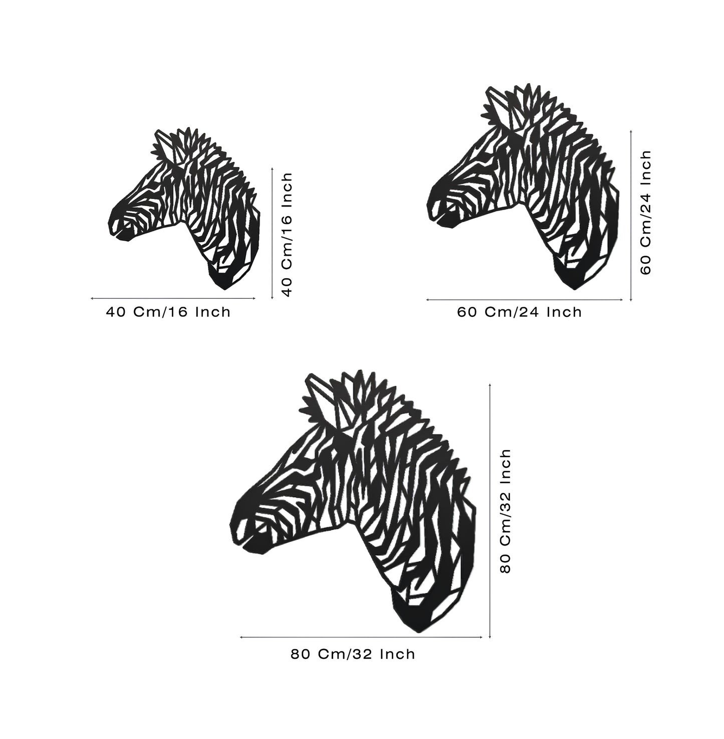 Zebra Wall Decor, African Animals