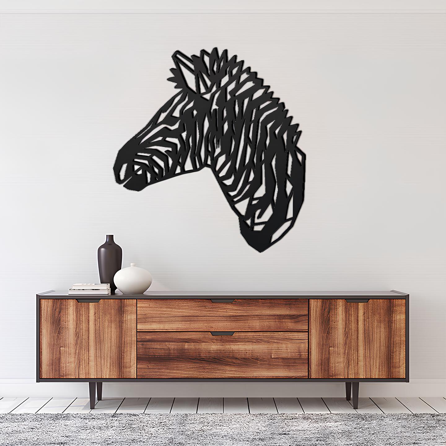 Zebra Wall Decor, African Animals