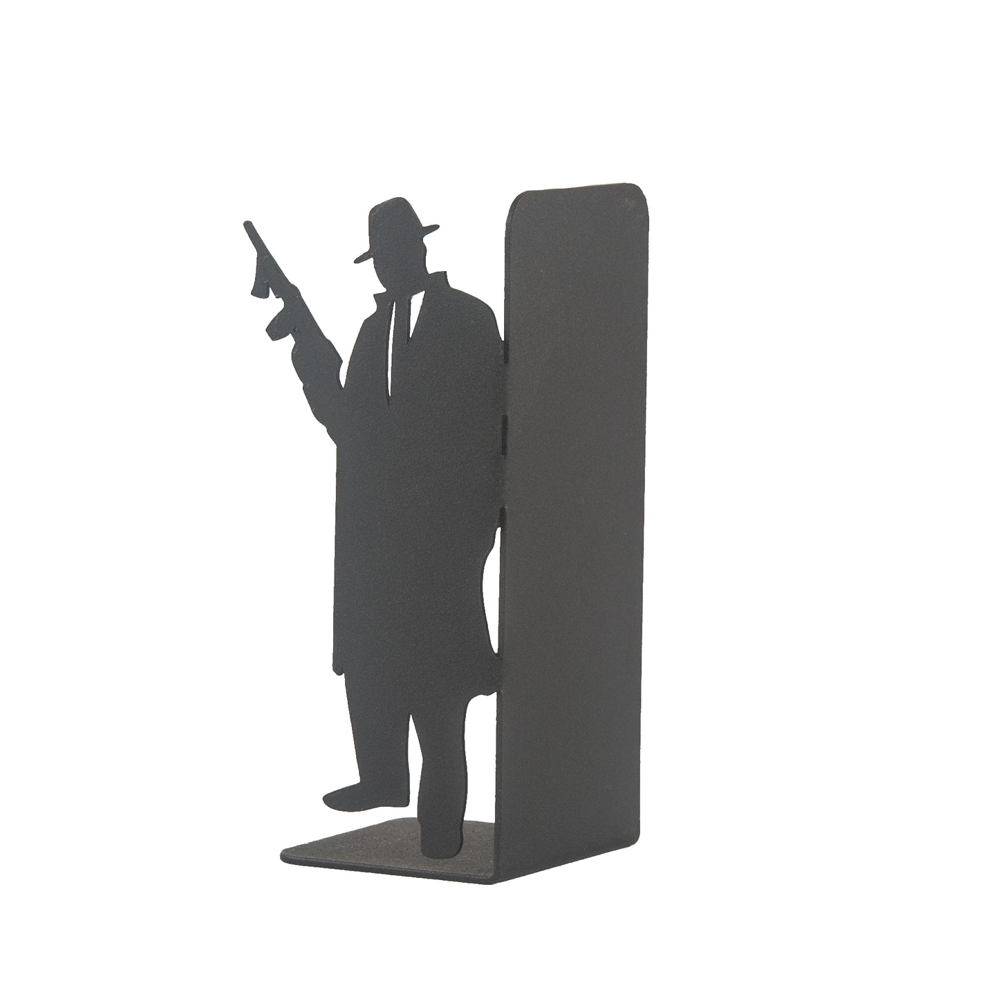 Mafia Silhouette Bookends, Vintage Gangster Theme Book Holders, Street Gang Themed Book Stands, Godfather Bookends, Vintage Bookend, Retro Gangster Boss Book Holders, Elegant Mafia Silhouettes Bookend